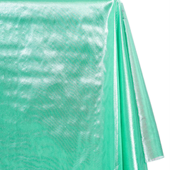 Lagoon Aqua Green Lamé Tissue Fabric 52 Inch Wide – Beautiful Windows Elgin