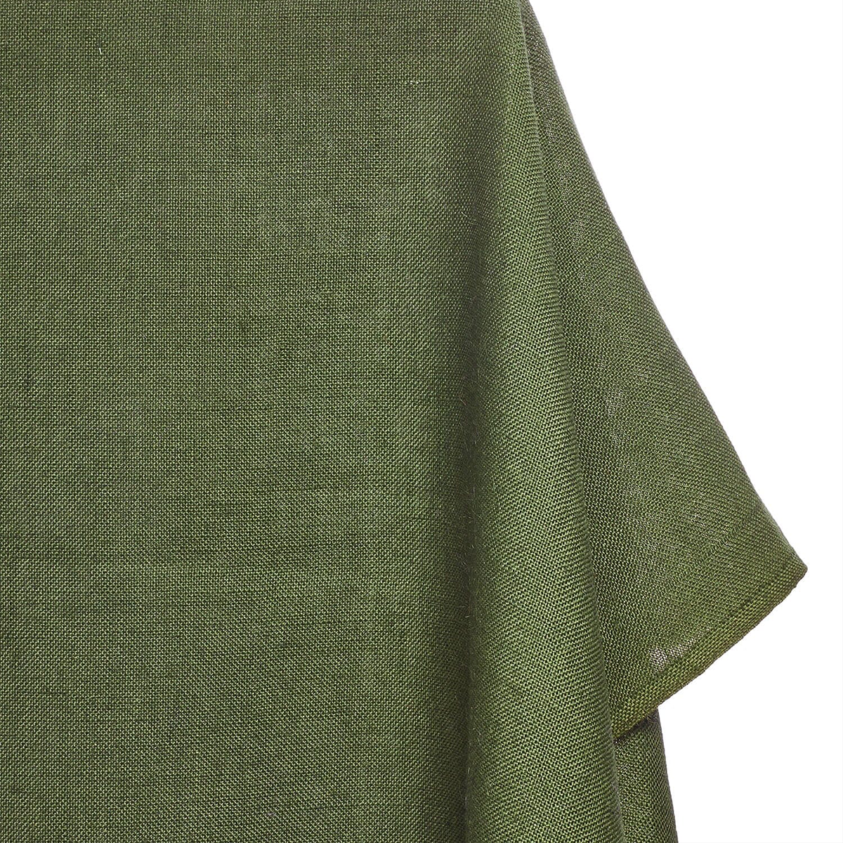 Standard Jute Burlap Fabric—100% Hypoallergenic—Deep Olive Green Hue—100% Jute—Sold by the Yard—52" Inches Wide