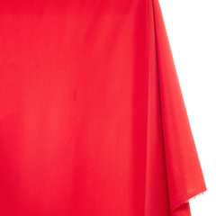 Premium —100% Cotton Broadcloth Material—Bold Red —Sold by the Yard—(58/59 Inch) Wide