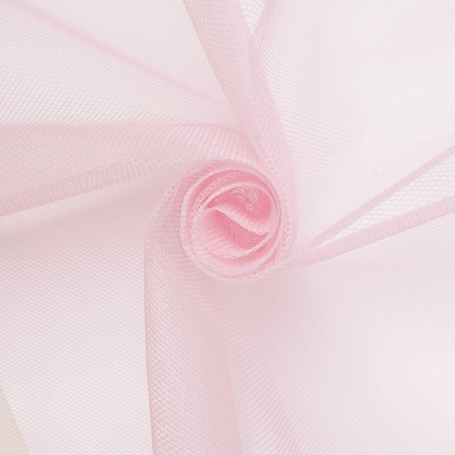 Pink Polyester Hard Net Crinoline/58-60-Inches-Wide/ Fabric-Sold-By-The-Yard-180-gsm