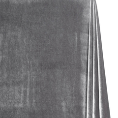 Silver Plush —Stretch Velvet Fabric——90% Polyester, 10% Spandex— 60/61 Inches—20% Vertical