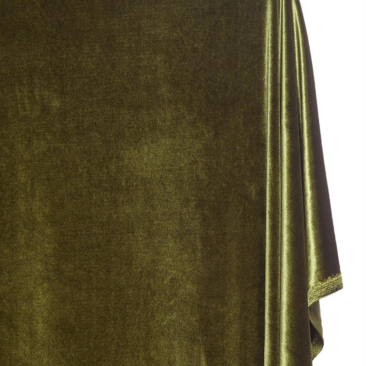 Verdant Plush Oliver—Stretch Velvet Fabric—Sold by the Yard