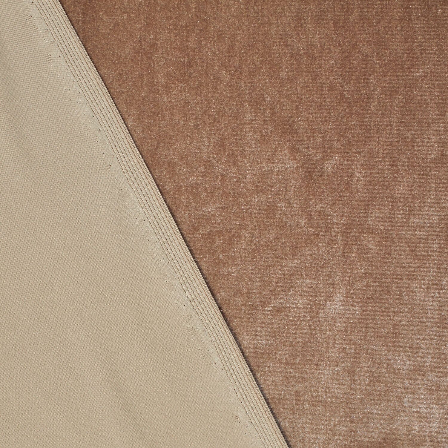 Snow Hill Regional Elegance—Stretch Velvet Fabric—Taupe Color—Double Cotton Gauze Material—Width 57/58 Inches Wide—Sold by the Yard—Nationwide Shipping Available