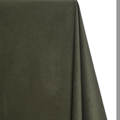 Chua Army Green Corduroy—100% Cotton—9 Wale—60" Wide Fabric