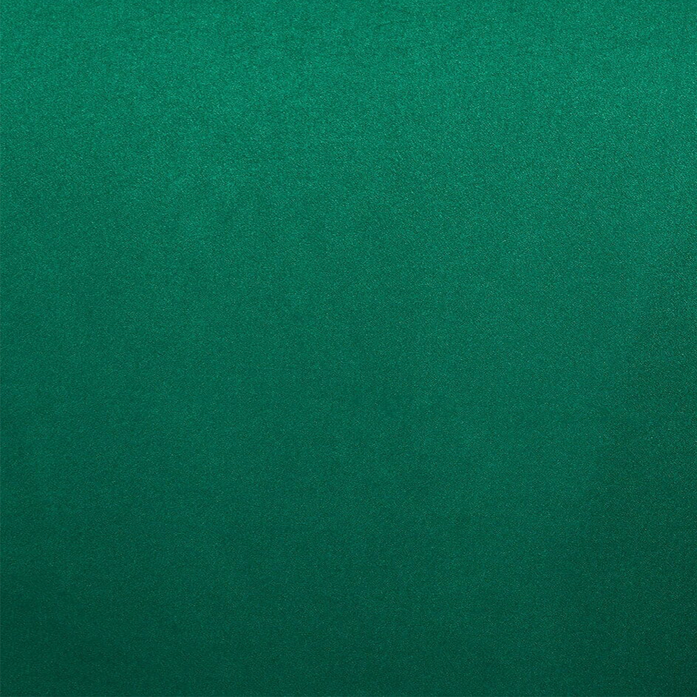 A swatch of hunter green crepe back satin fabric| Sold by Beautiful Windows Elgin