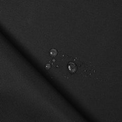 Black Waterproof Canvas Fabric – Heavy-Duty Material by the Yard