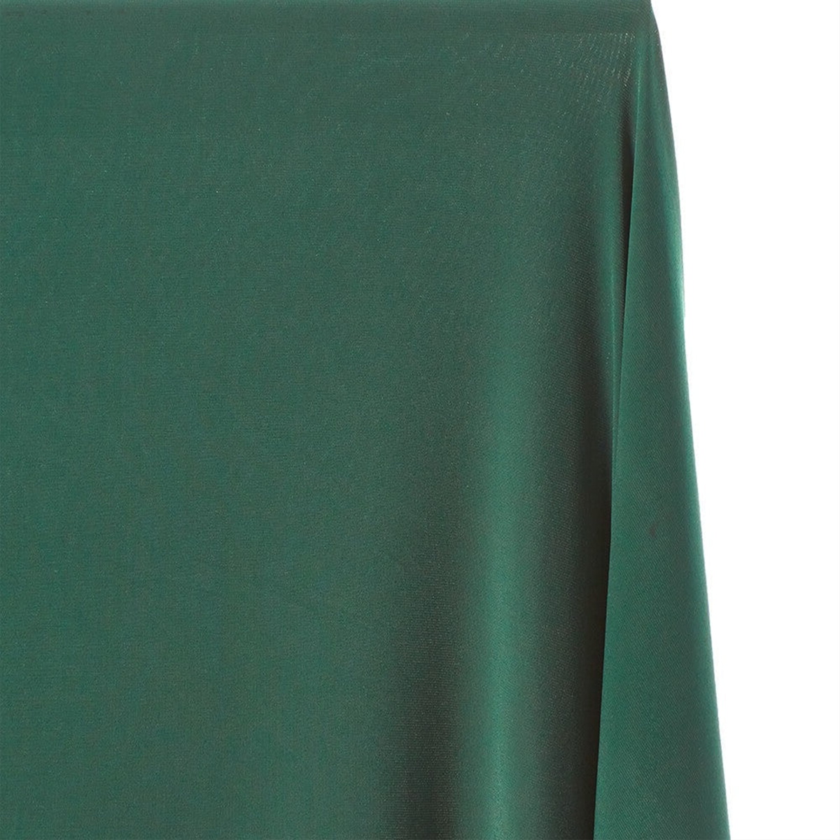 Luxury Grade Material— Hunter Green Color—Stretch Jersey Knit —58" Wide—100% Polyester Fabric—Sold by The Yard