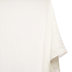Ivory Breathable Cotton Gauze Fabric For Clothing—Double Cotton Gauze Material—Width 57/58 Inches Wide—Sold by the Yard—Nationwide Shipping Available.