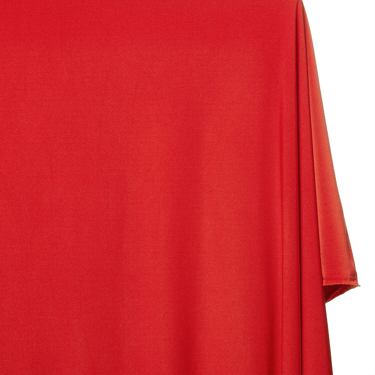 ITY knit fabric— Stretchy Polyester Jersey Fabric— Vibrant Red—95% polyester and 5% Spandex—57/58 Inches Wide— Sold by the Yard