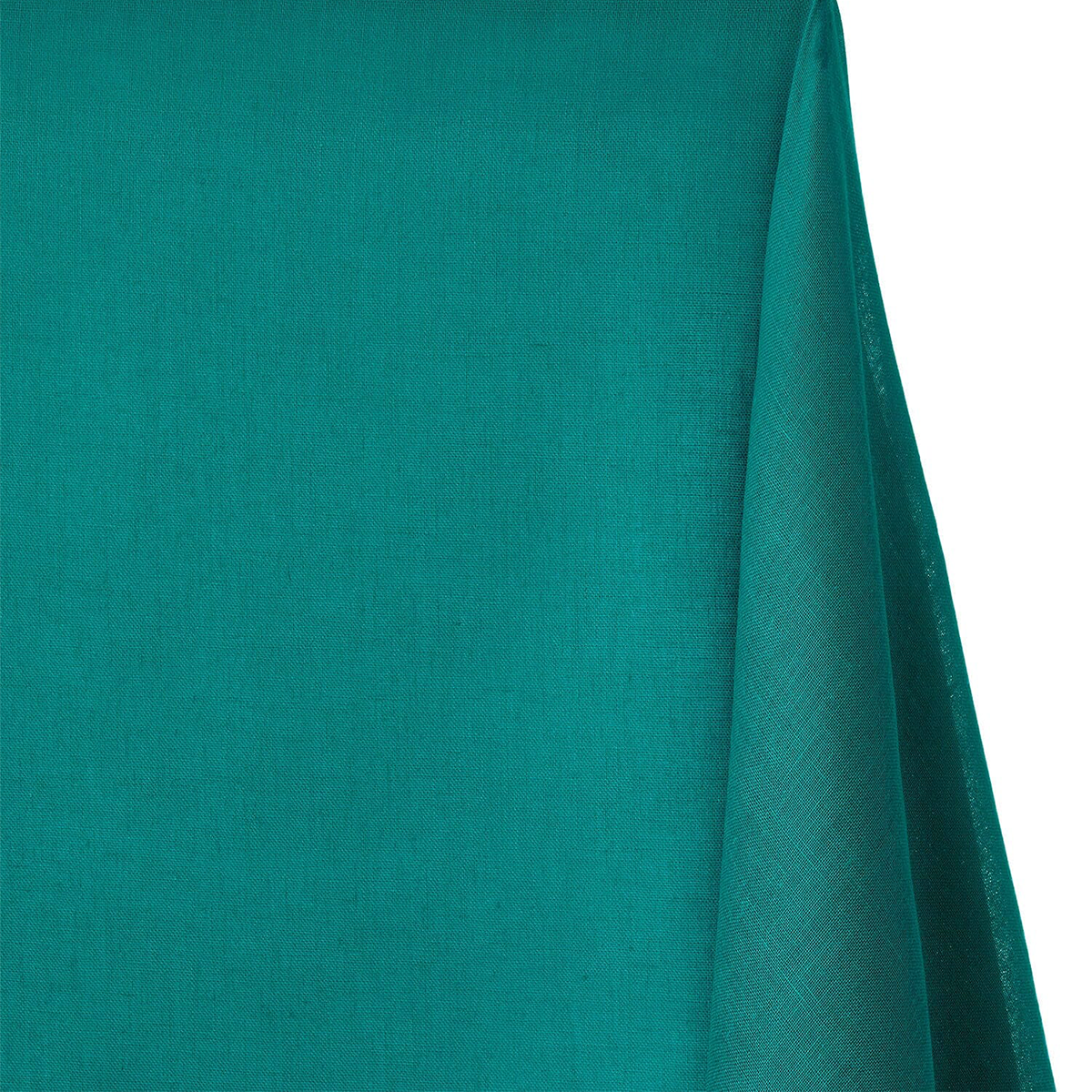 Malou Teal Lawn—Polyester Blend Fabric— Smooth Texture—Sold by The Yard—58/60 Inches Wide