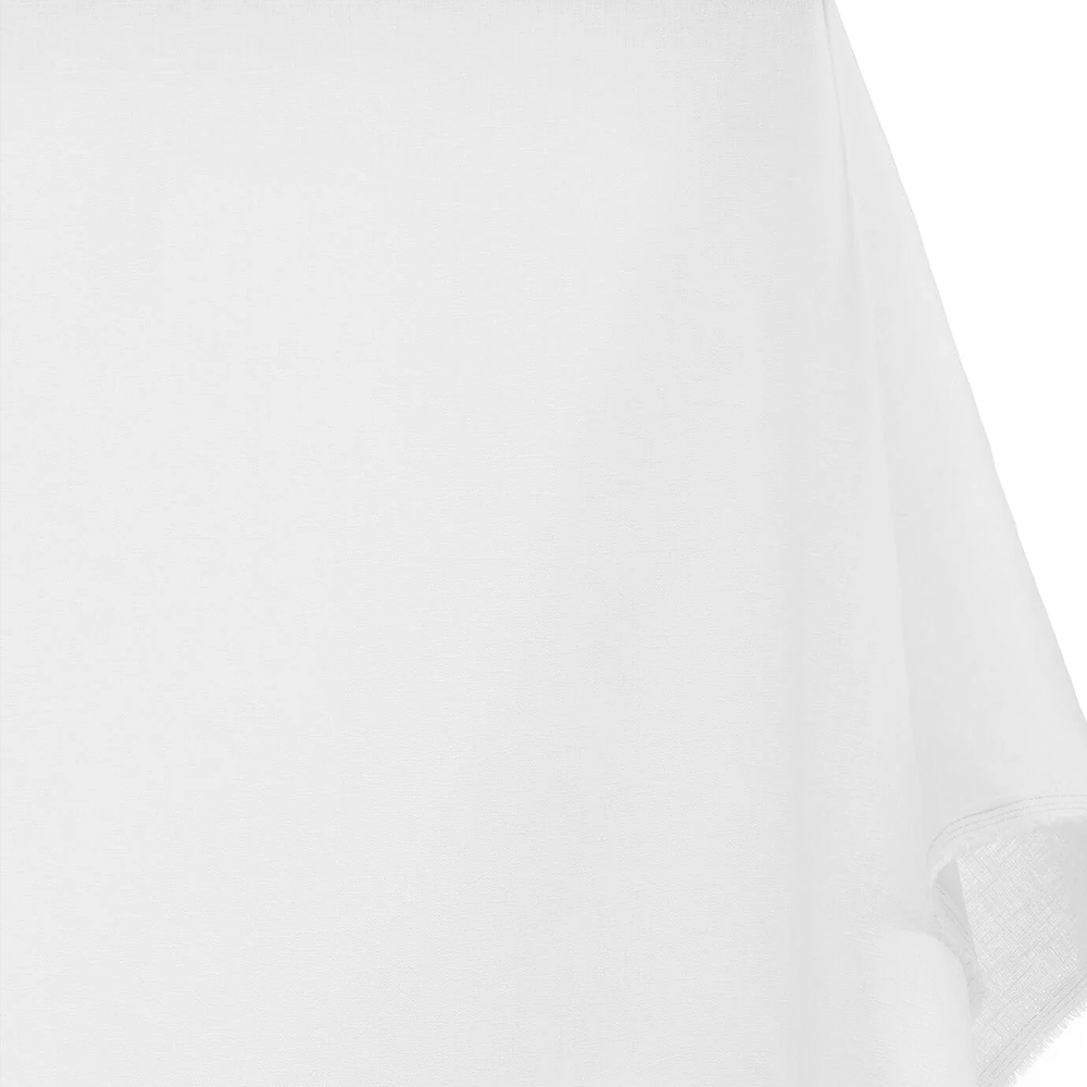 White Natural 100% Linen material—sold by BeautifulWindowsElgin.com