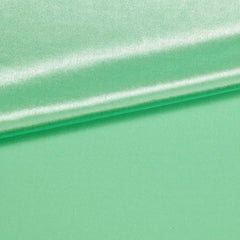 Sierra Crepe Satin Material—Mint Color—100% Polyester—Sold by the Yard