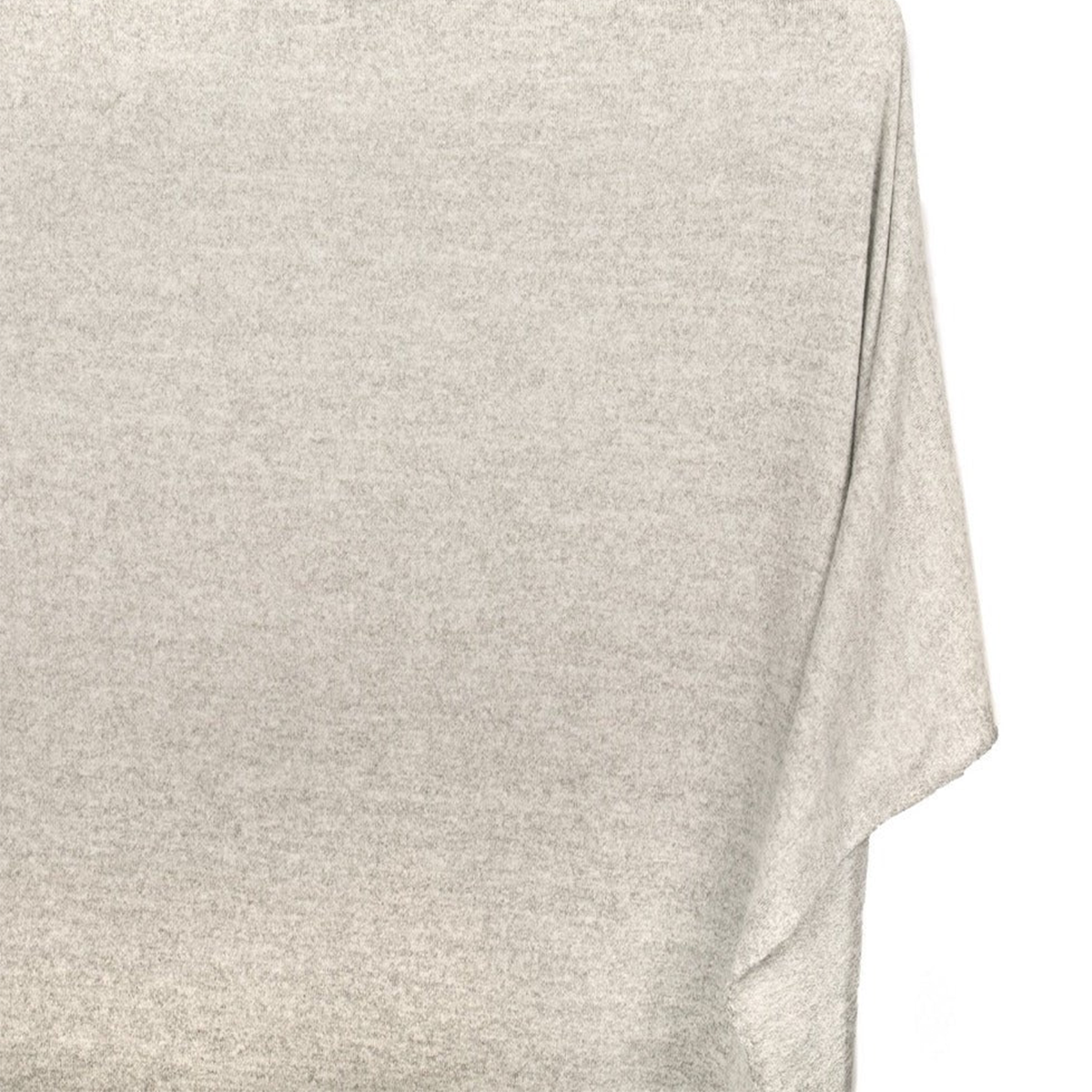 Light Grey—Brushed Two Tone—Sweater Knit Material—100% Polyester—Premium Quality—56"-Inches Wide—Sold by the Yard
