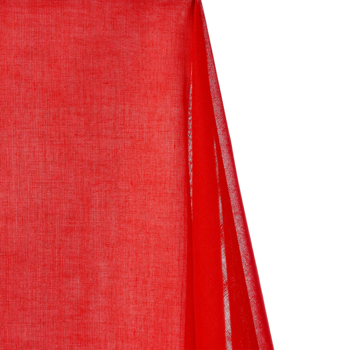 Preppy-Inspired Crimson Red Lawn Material-100% Cotton-54" Wide Fabric By The Yard