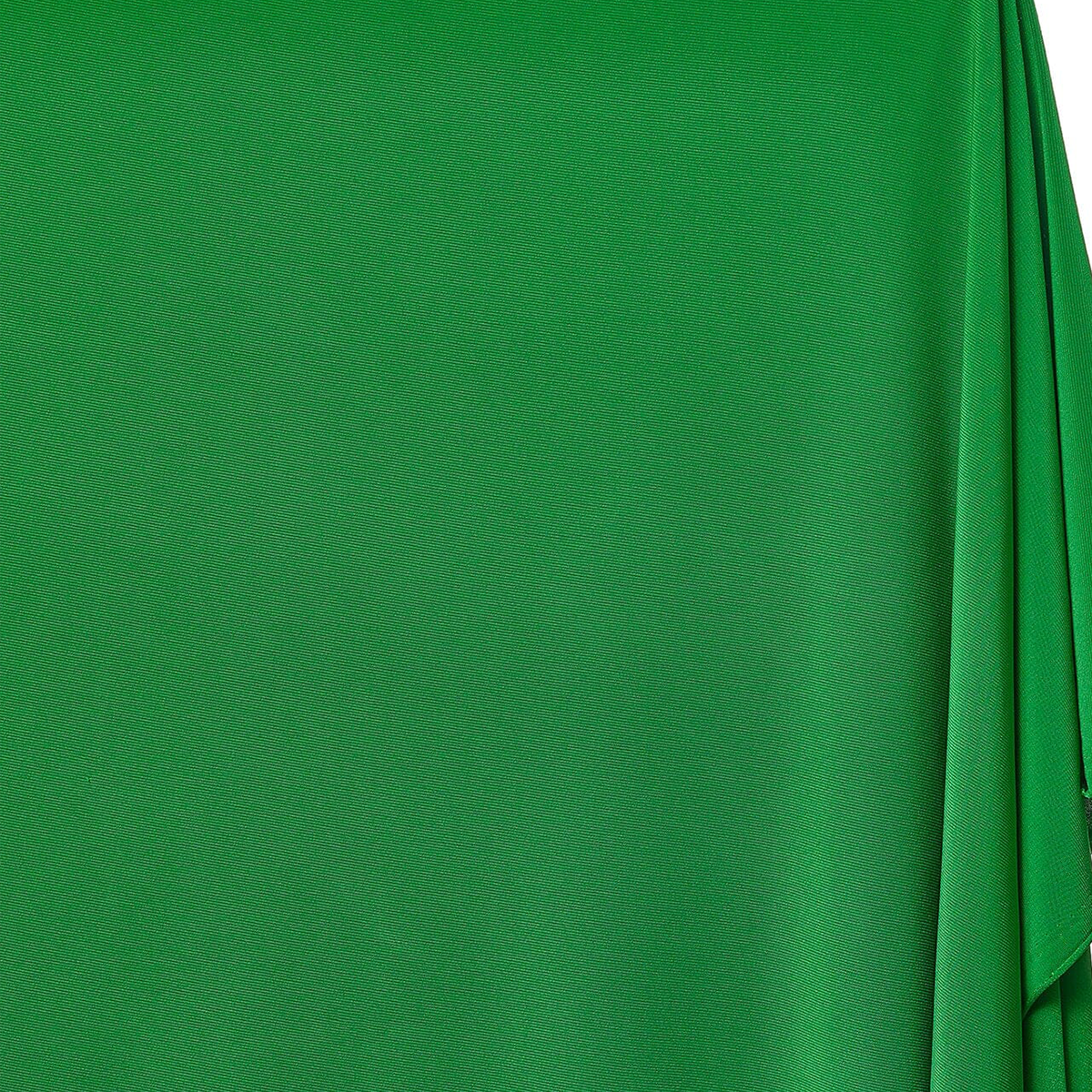 Vibrant Sewing Fabric—Kelly Green Color —100% Stretch Polyester Knit Jersey—Available by the yard—Nationwide Shipping