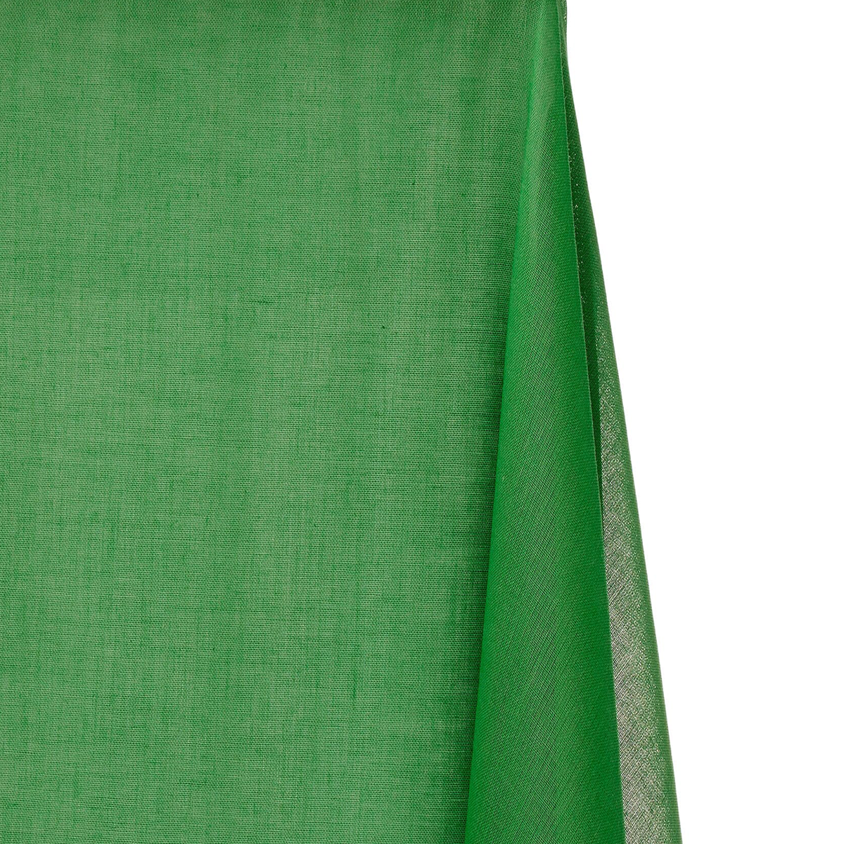 Perfect Lawn Cotton Voile —Kelly Green Color— Lightweight Fashion Material—Pastoral Brocade Fabric—58"Inche Wide—Multi-Purpose—Available by the yard—Nationwide Shipping