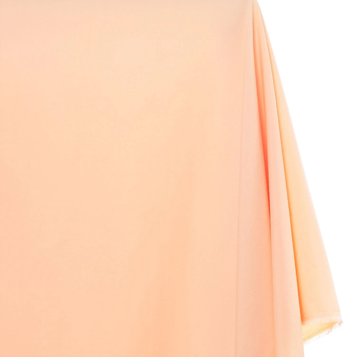 Solid Fabric—Broadcloth—Peach Color—100%Cotton—52"Inches Wide—Available by the Yard—Nationwide Shipping