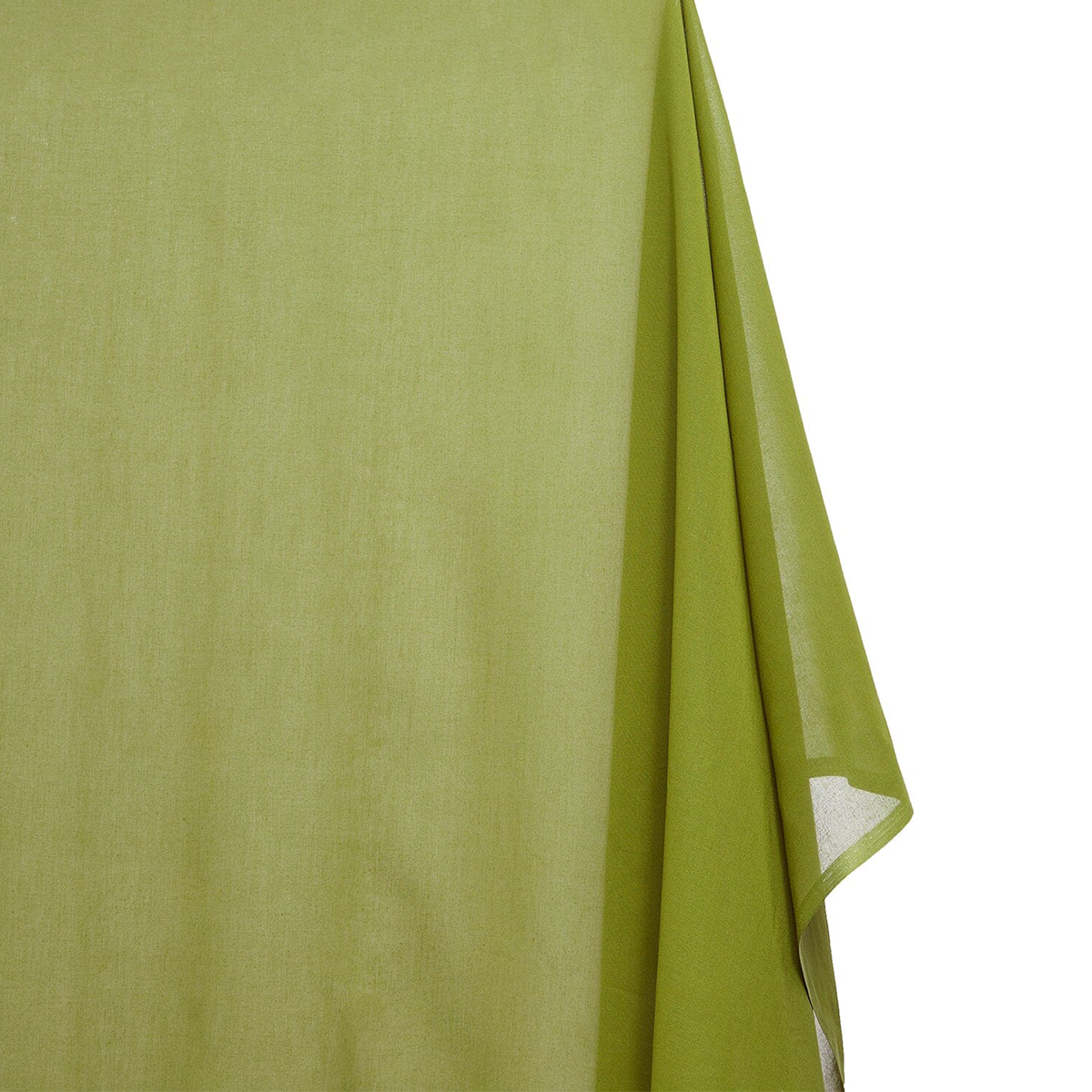 Organic Solid—Olive Green—Lawn Multi-Purpose Fashion Fabric—57/58 Inches Wide—100% Cotton—Sold by the Yard