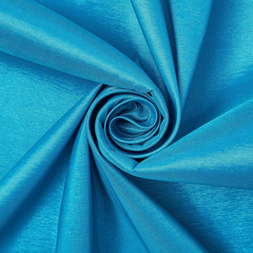 Elegant Formal Fabric—Turquoise Color—Stretch Taffeta—Premium Fabric—Sold by the Yard— Nationwide Shipping Available