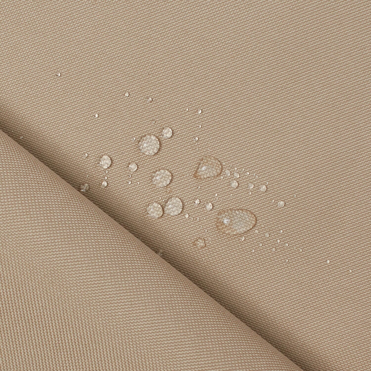 Premium Canvas Fabric—Khaki Waterproof—100% Polyester with a 100% Polyviny Backing—60/61 Inches Wide