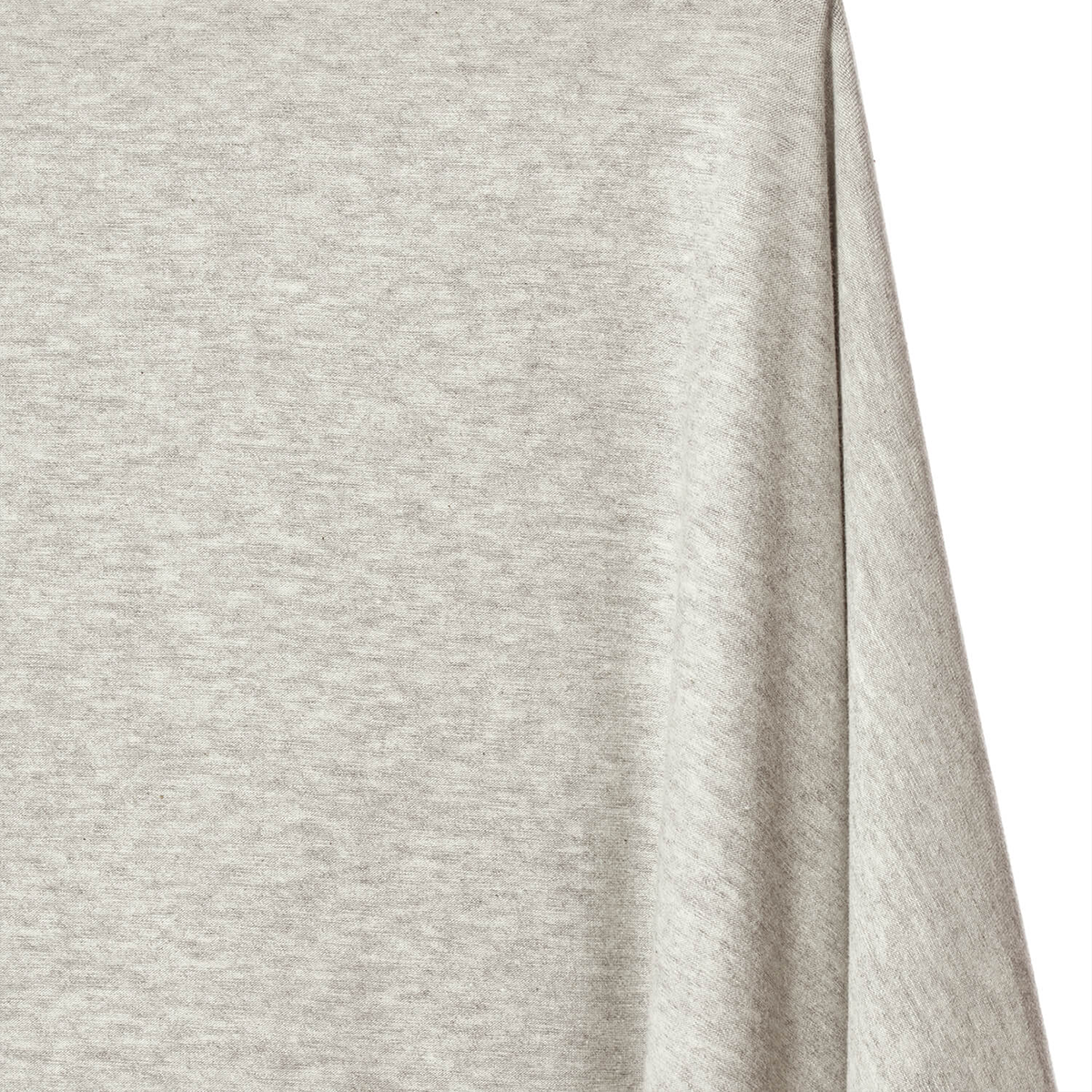 Heather Grey Light —95%-Polyester -5% Spandex Fabric—Sold By The Yard—Width 58/60 Inches Wide