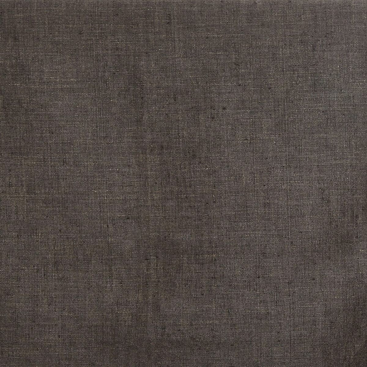 WOLF CHARCOAL & BEIGE YARN DYED TWO TONE LINEN MATERIAL
