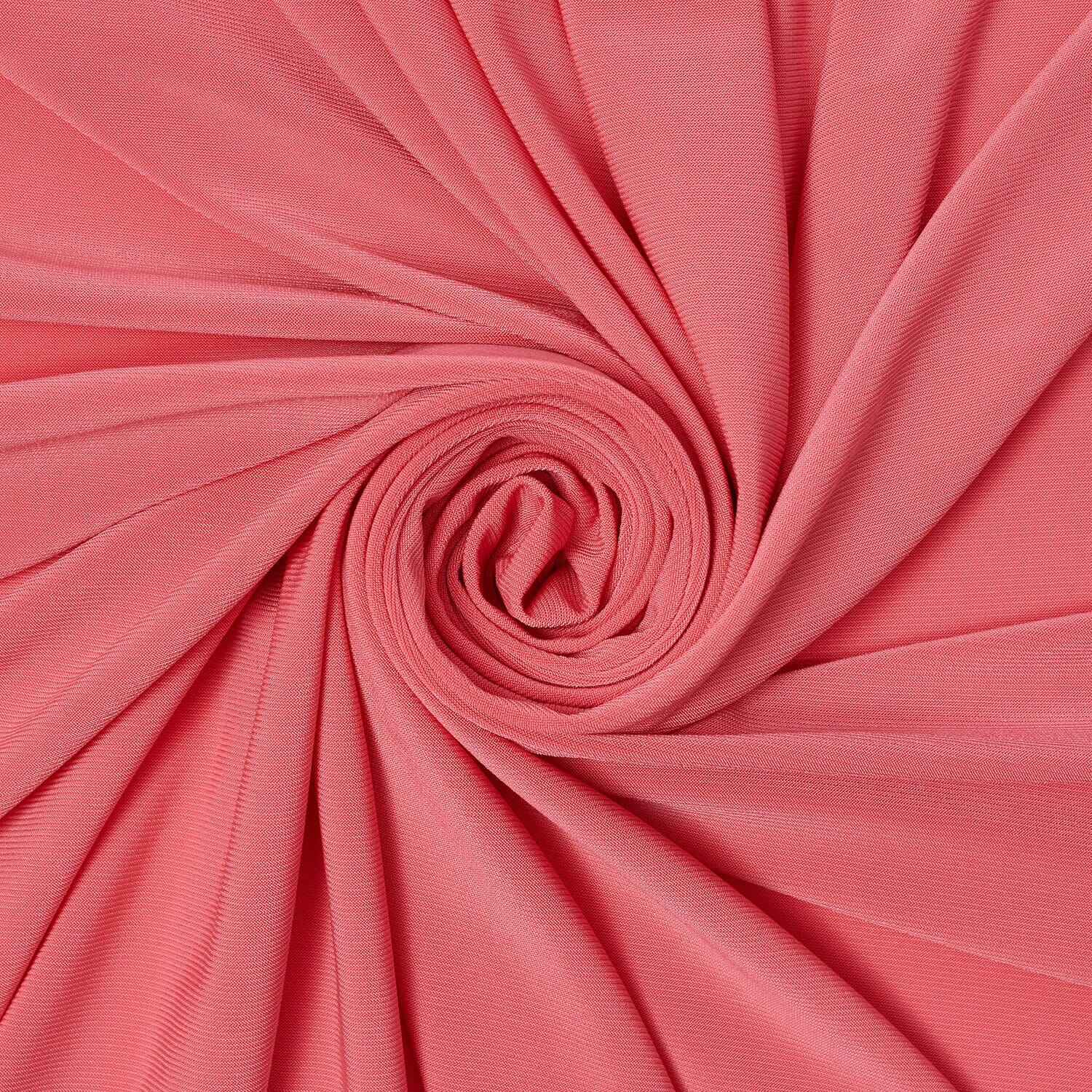 Peruvian Coral—Jersey Knit  Material —95%-Polyester -5% Spandex—Sold By The Yard-Width 58/60 Inches Wide