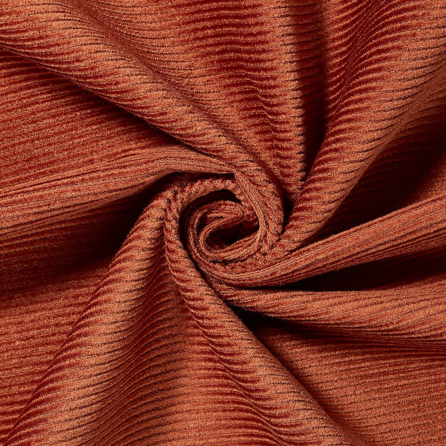 CORDUROY STANDARD WALE ELEVEN IN RUST HUE COLOR