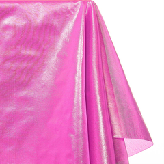 Shiny pink fabric with a textured surface on a white background| Beautiful Window Elgin