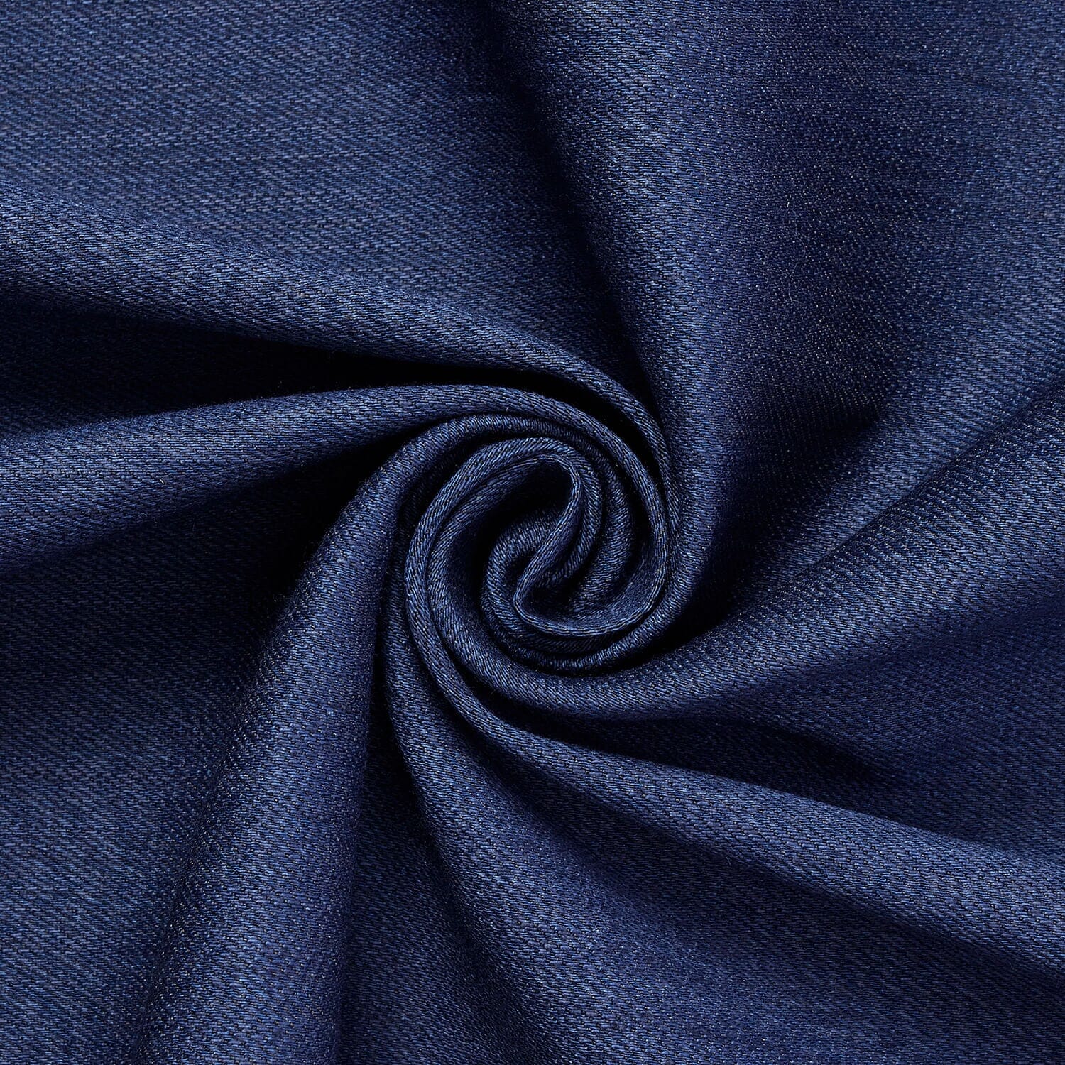 Twill Denim Heavy Weight—Multi-Purpose Fabric—Navy Blue Hue—100% Polyester—Sold By the Yard—Width 52" Inches Wide