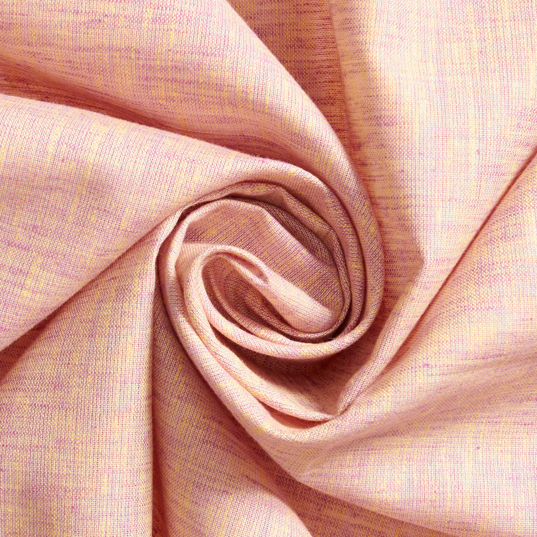BRETON LAVENDER & YELLOW TWO TONE POPLIN MATERIAL