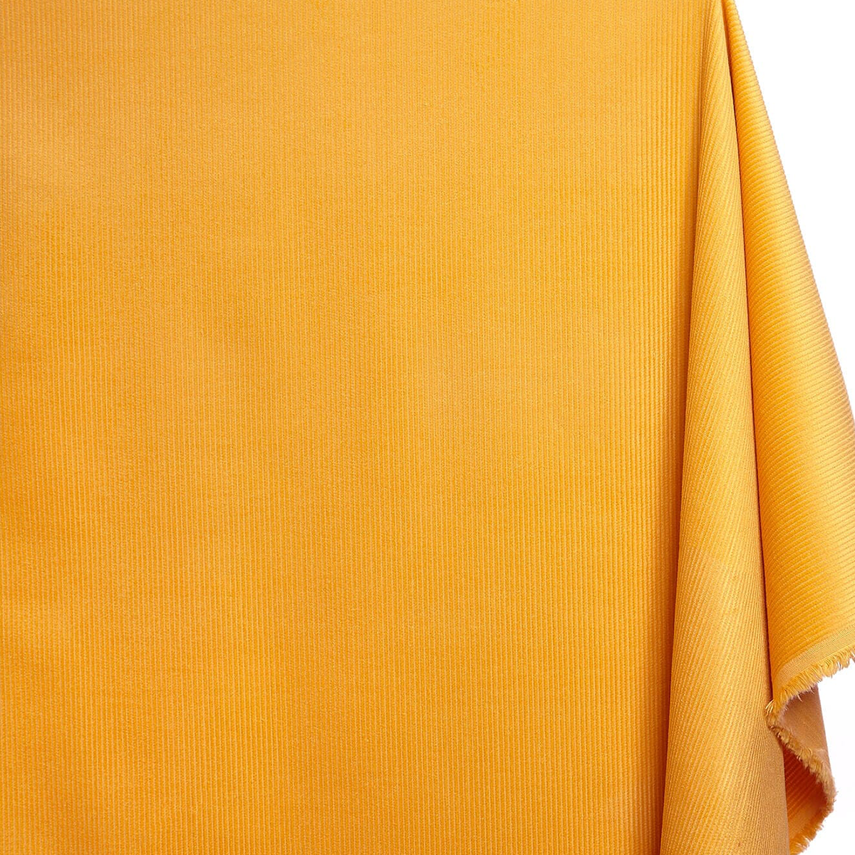 Sunflower Yellow—Standard Corduroy Material—0.75 Millimeters Thick—100% Cotton—59-60"Inch Wide—Sold by the Yard