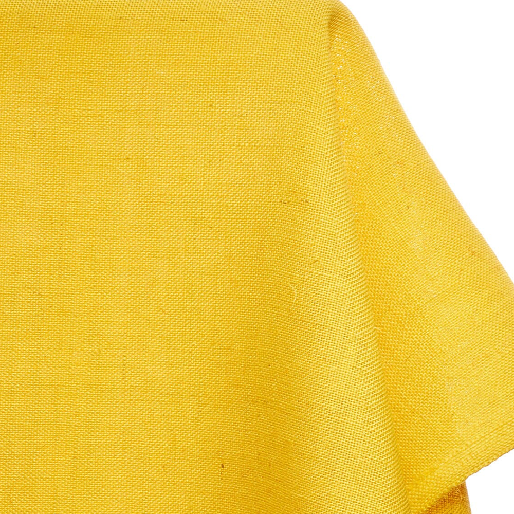 Yellow burlap cloth for décor and crafts| Beautiful Windows Elgin