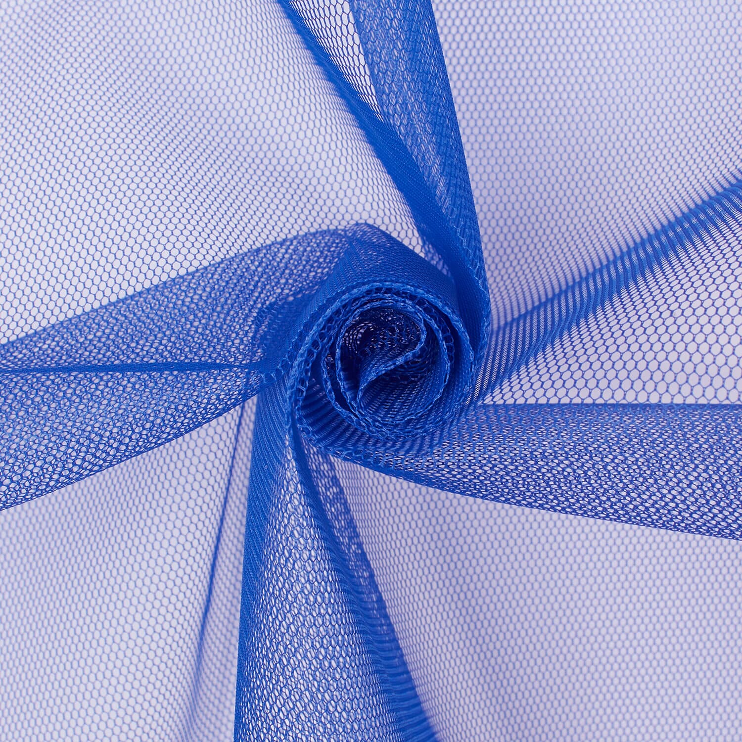 Royal Blue Polyester Petticoat Hard Net Crinoline – 58–60