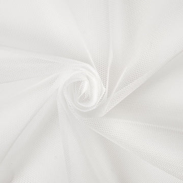 Off White Polyester Petticoat Hard Net Crinoline /58–60 Inch Wide Fabric/Sold By The Yard-180 GSM