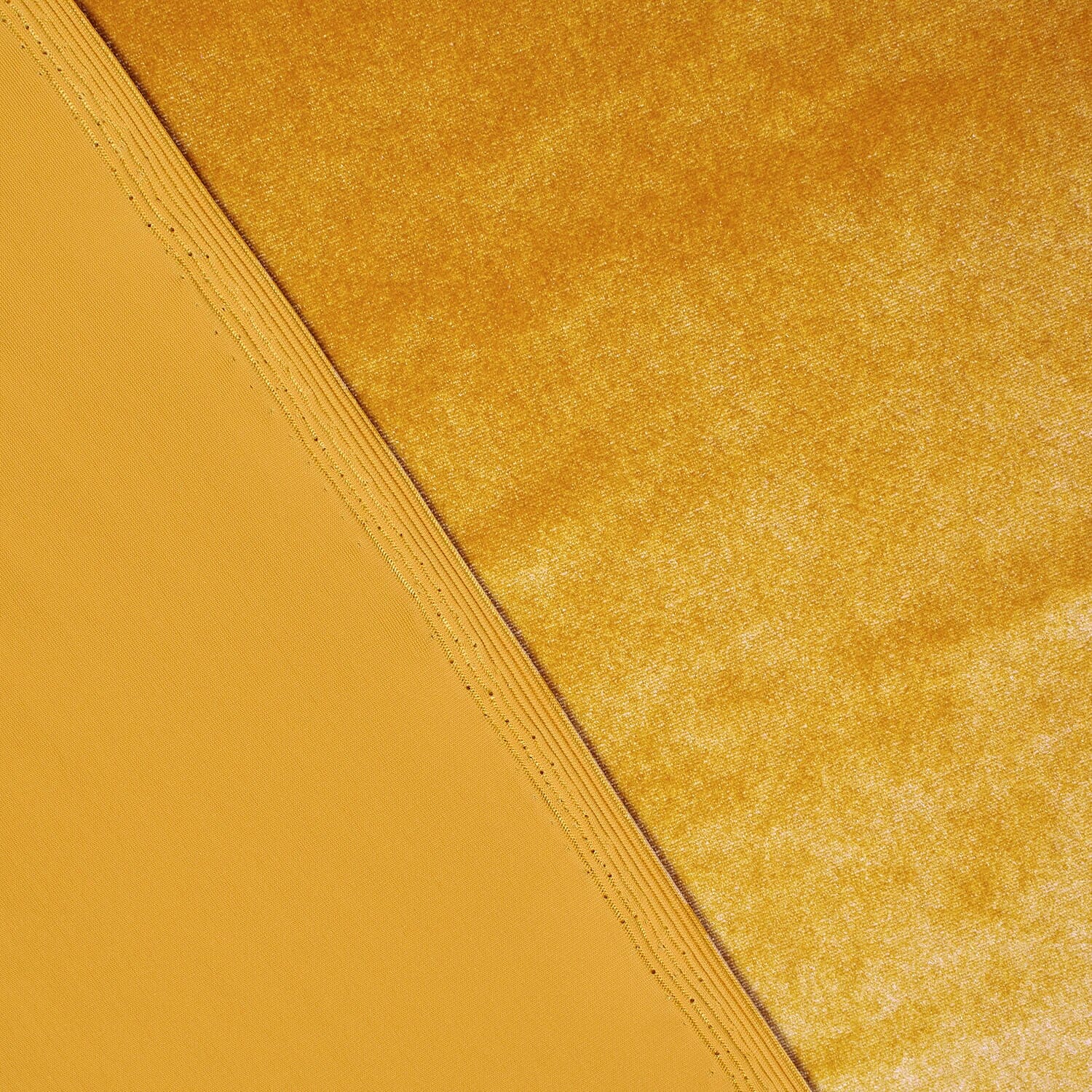 Premium gold stretch velvet textile 60 inches-sold by Beautiful Windows Elgin