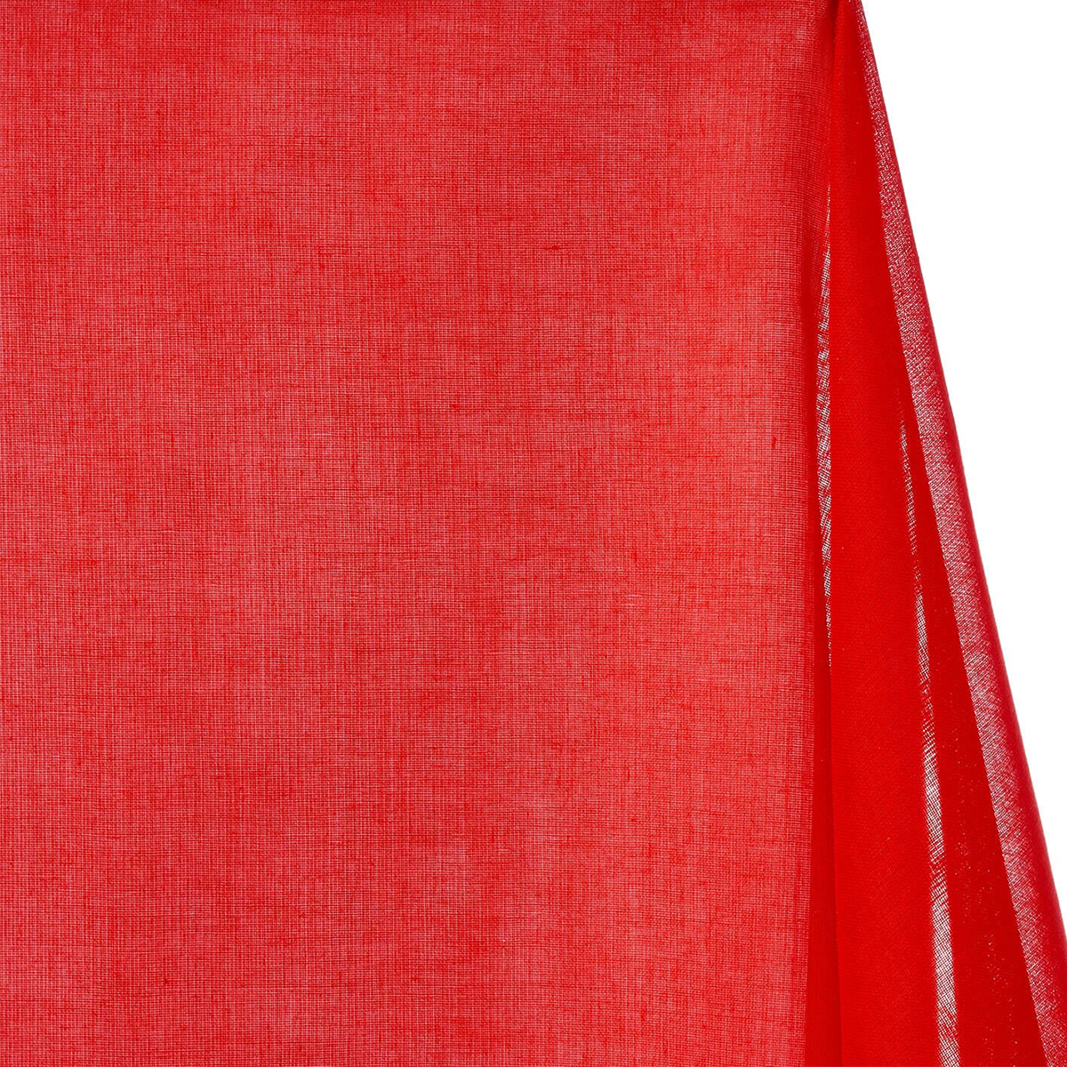 Preppy-Inspired Crimson Red Lawn Material-100% Cotton-54" Wide Fabric By The Yard