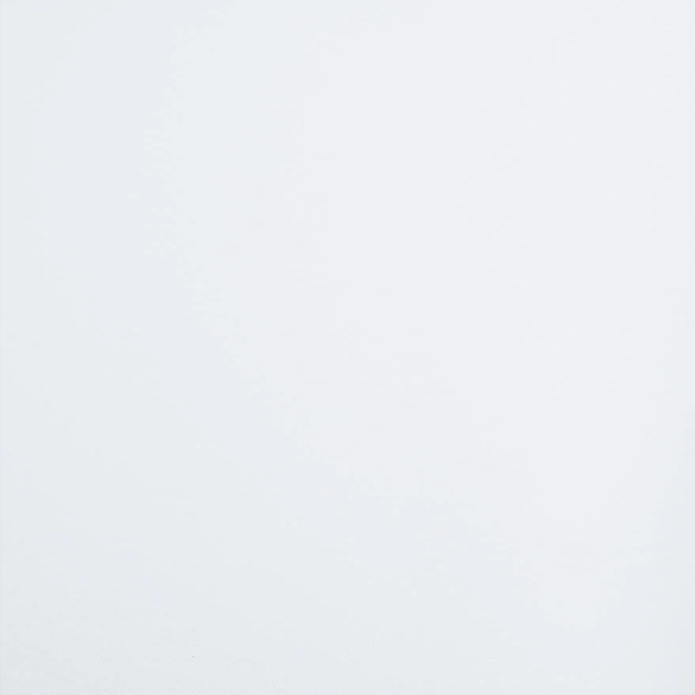 A yard of winter white polyester gabardine fabric against a plain background | Beautiful Windows Elgin