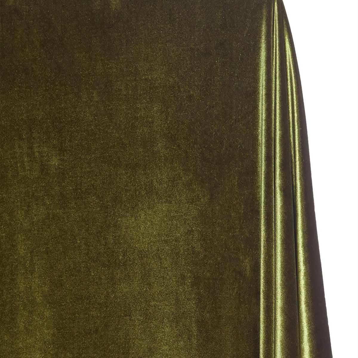 Verdant Plush Oliver—Stretch Velvet Fabric—Sold by the Yard