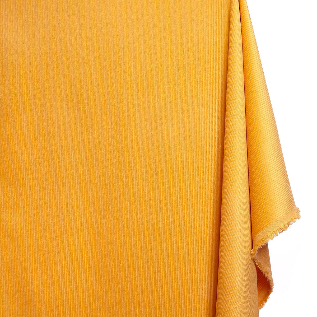 Sunflower Yellow—Standard Corduroy Material—0.75 Millimeters Thick—100% Cotton—59-60"Inch Wide—Sold by the Yard