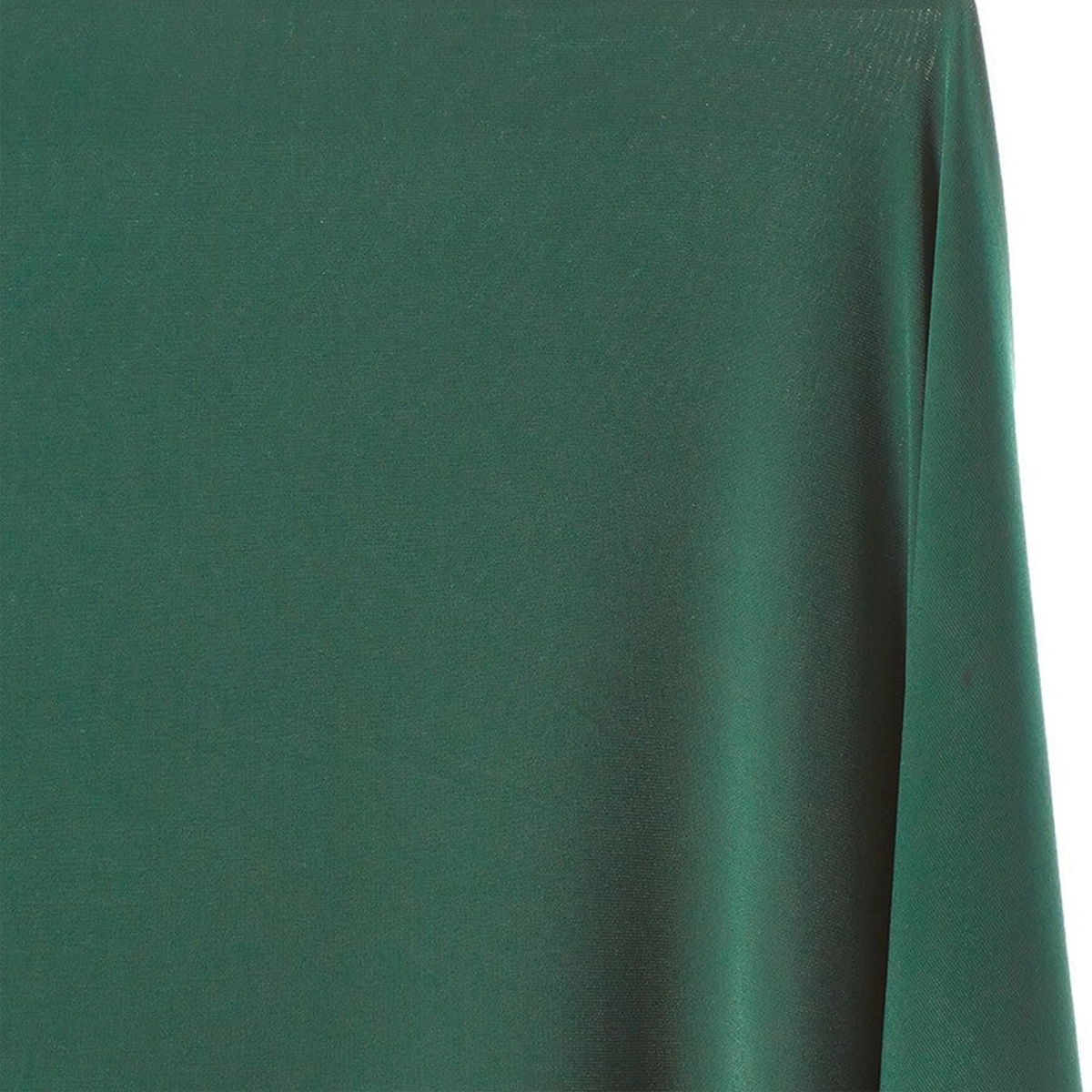 Luxury Grade Material— Hunter Green Color—Stretch Jersey Knit —58" Wide—100% Polyester Fabric—Sold by The Yard