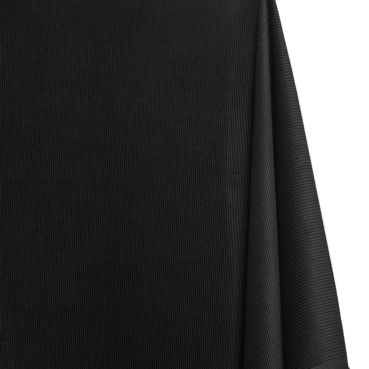 Close-up of a black textured fabric on a white background| Beautiful Windows Elgin