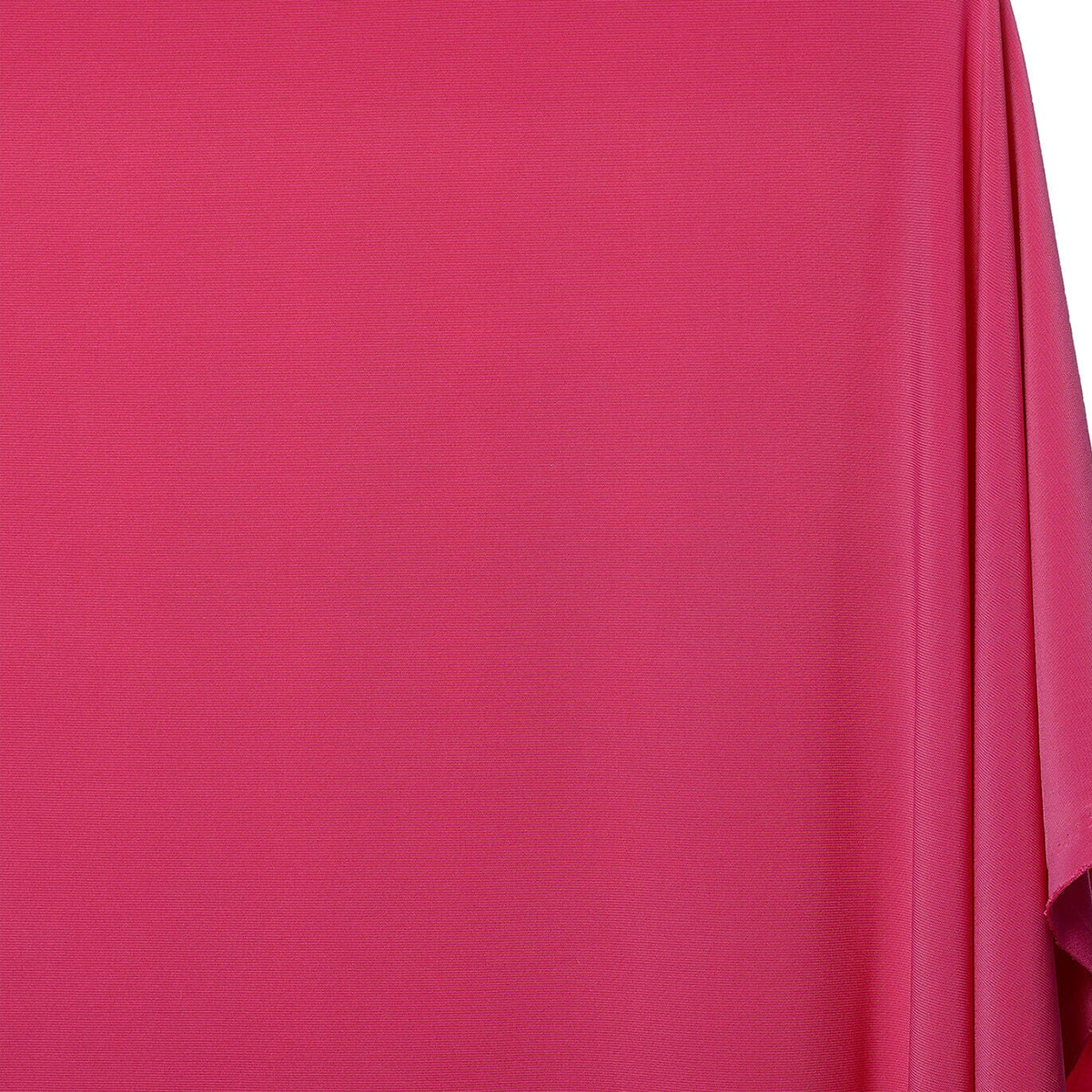 Lipstick Knit Fuchsia Pink Color—Stretch Velvet Fabric—90% Polyester, 10% Spandex—60/61 Inches—Sold by the Yard