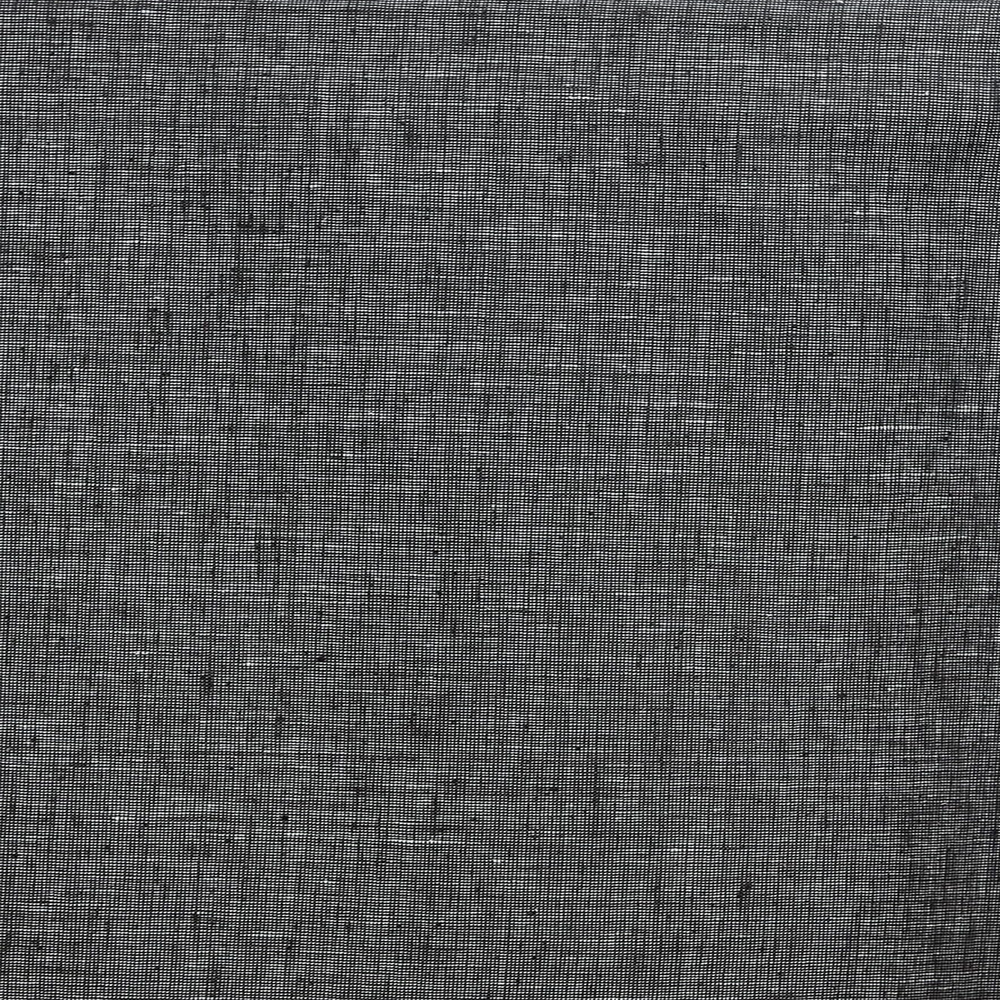 Close-up view of a two-tone linen fabric with a subtle pattern, showcasing the weave detail Sold By beautifulwindowselgin.com