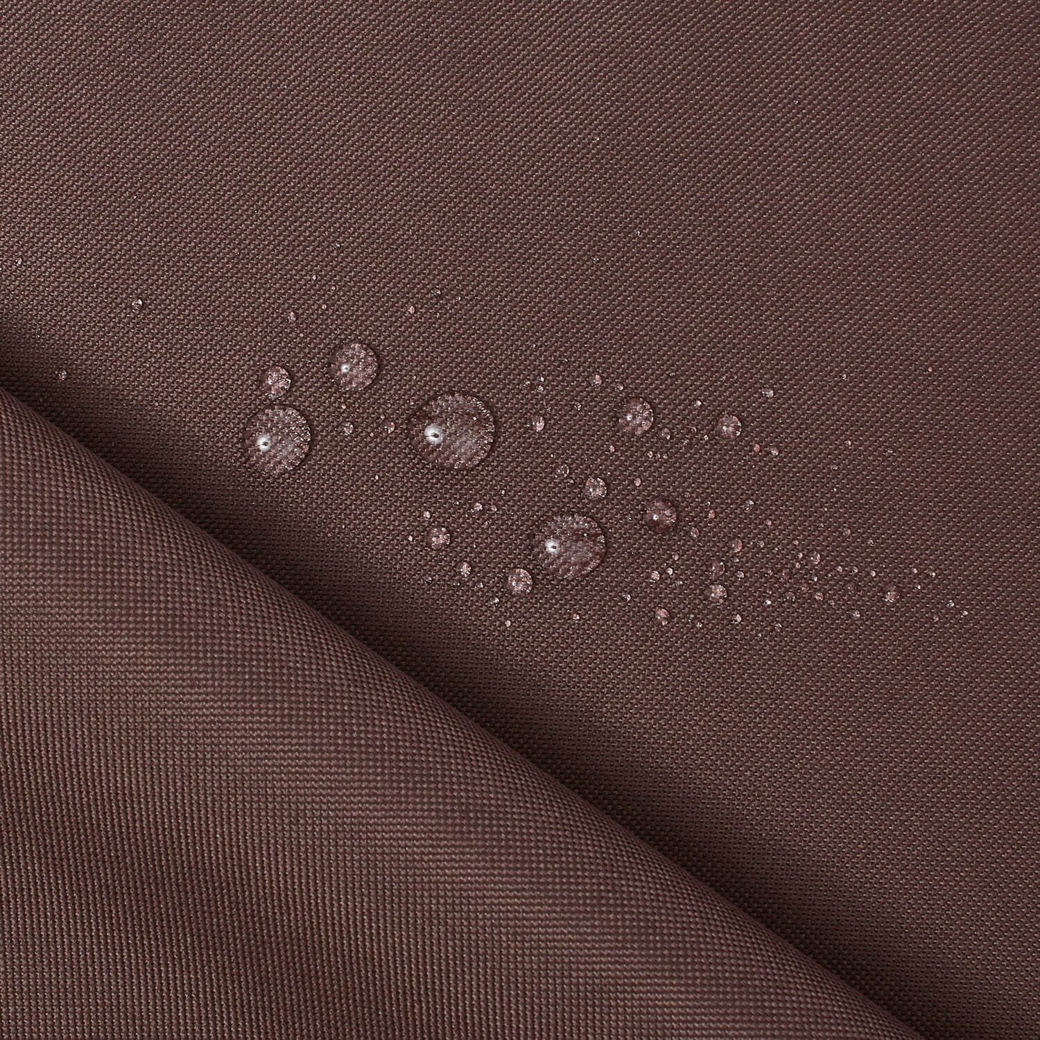 Cheviot—Coffee—Waterproof Fabric—100% Polyester- 100% Polyvinyl Backing—60/61 Inches Wide