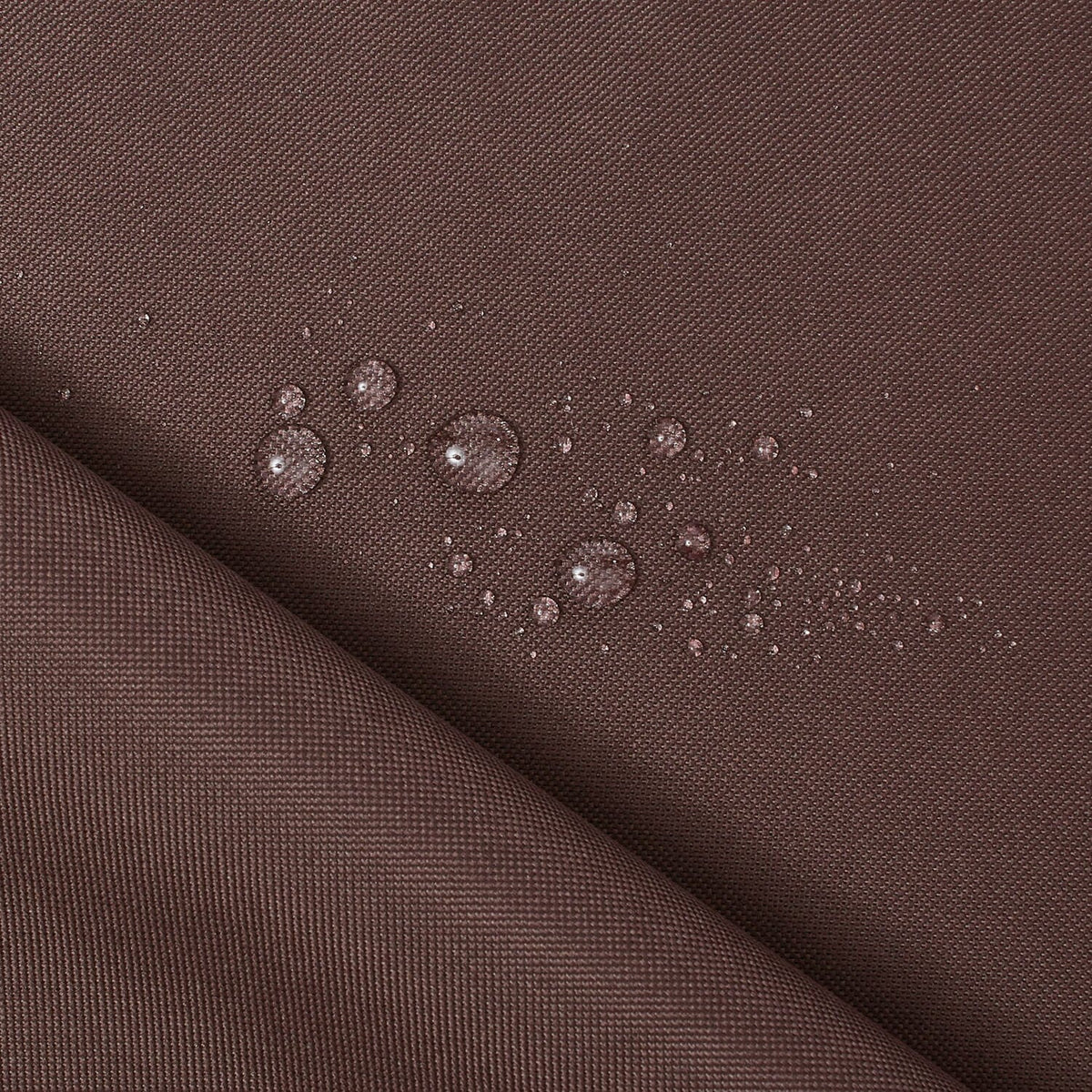 Cheviot—Coffee—Waterproof Fabric—100% Polyester- 100% Polyvinyl Backing—60/61 Inches Wide