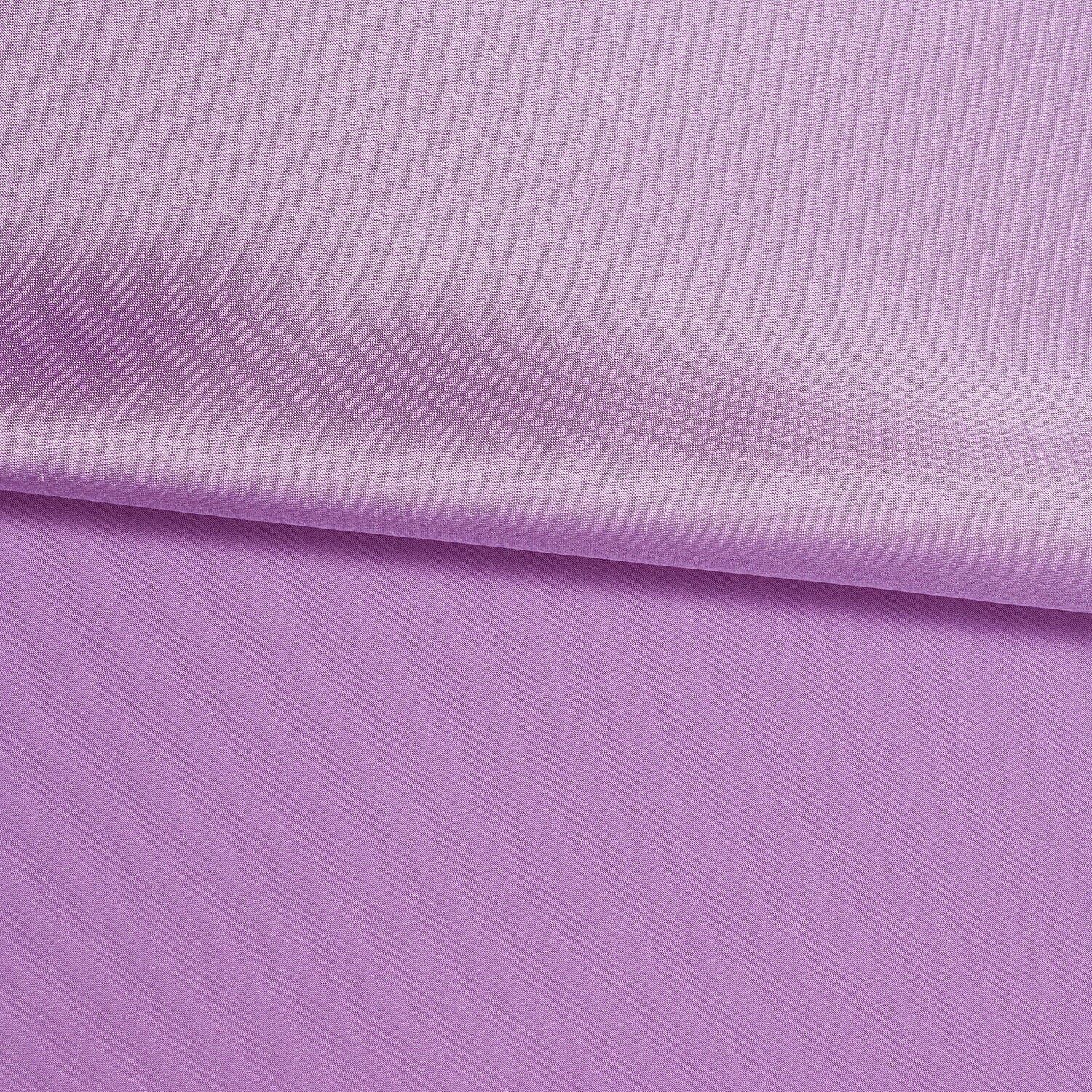 Gaia Lilac Color Hue—Crepe Satin Material —100% Polyester—Sold by the Yard