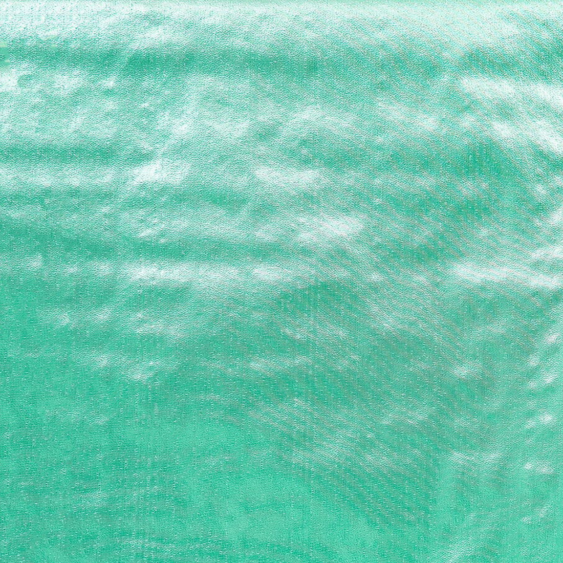 Lagoon Aqua Green Hue Lamé Tissue Material