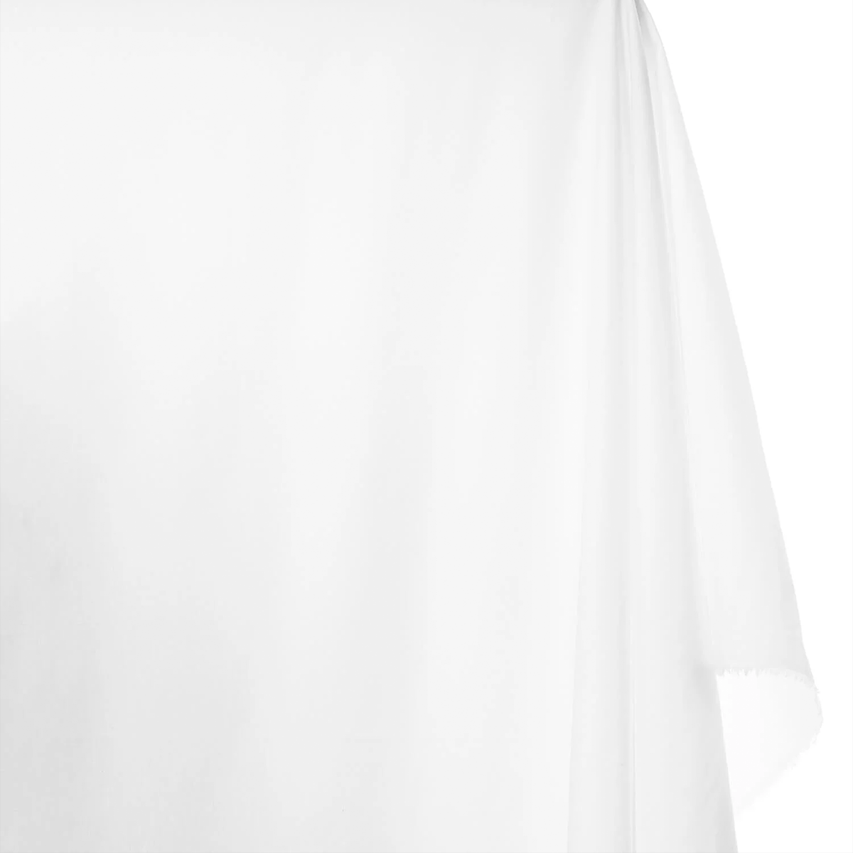 Cotton White Fabric-100% Broadcloth (58/59"Wide—Width 57/58 Inches Wide—Sold by the Yard — Nationwide Shipping Available.