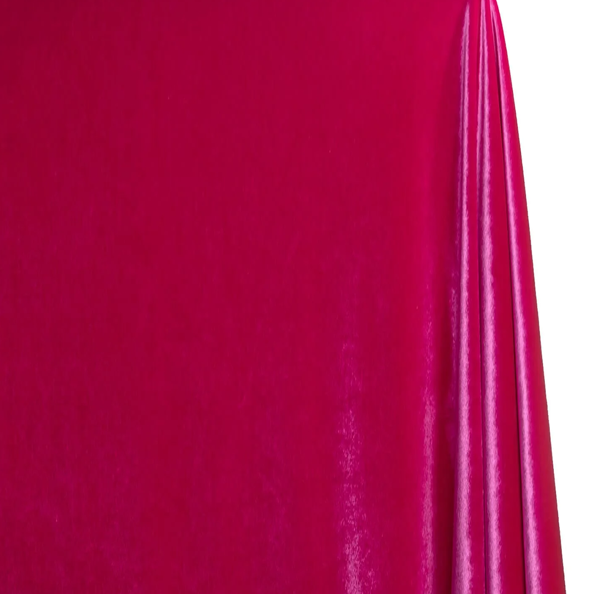 Fuquay-Varina Fuchsia Color—Stretch Velvet Fabric—90% Polyester, 10% Spandex—60/61 Inches—20% Vertical—Sold by the Yard